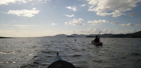 Kayaking on Setonaikai