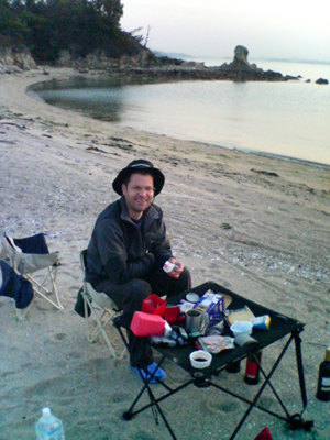 Pat on Beach